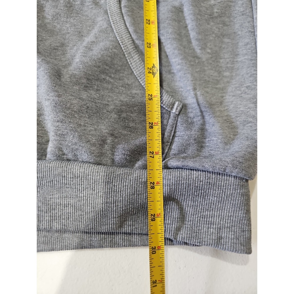Mack Russo Men's Gray Pullover Hoodie XL Fleece Hooded Sweatshirt Kangaroo... - Picture 3 of 5